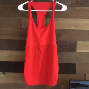 Fabletics red active tank